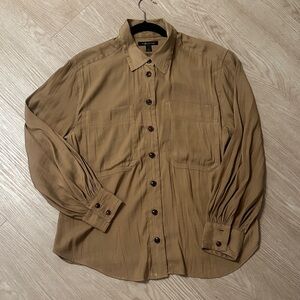 Banana Republic Tan Blouse